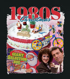 1980s 80s Child Retro Nostalgia Unisex Den and Angie Eastenders BMX Christmas Sweater Jumper