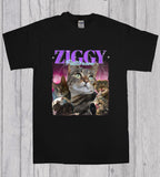 Custom Personalised Dog & Cat Pet Photo Bootleg Style T-Shirt