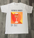 Aperol Spritz Recipe Unisex T-Shirt – Summer Cocktail Retro Graphic Tee