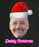 Bob Mortimer Daddy Christmas Jumper Fun Holiday Sweater with Santa Hat Design