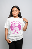I'd Rather Be at Home with My Cat T-Shirt – Cute Cat Lady Oversized Graphic Tee