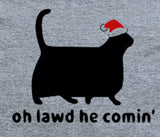 Funny Cheeky Tabby Cat Christmas Tree Destroyer Jumper Holiday Sweater for Cat Lovers (Copy)