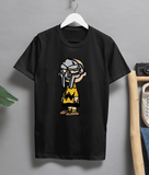 MF DOOM Mask Charlie Brown T-Shirt – Hip Hop Mashup Graphic Tee for Men & Women