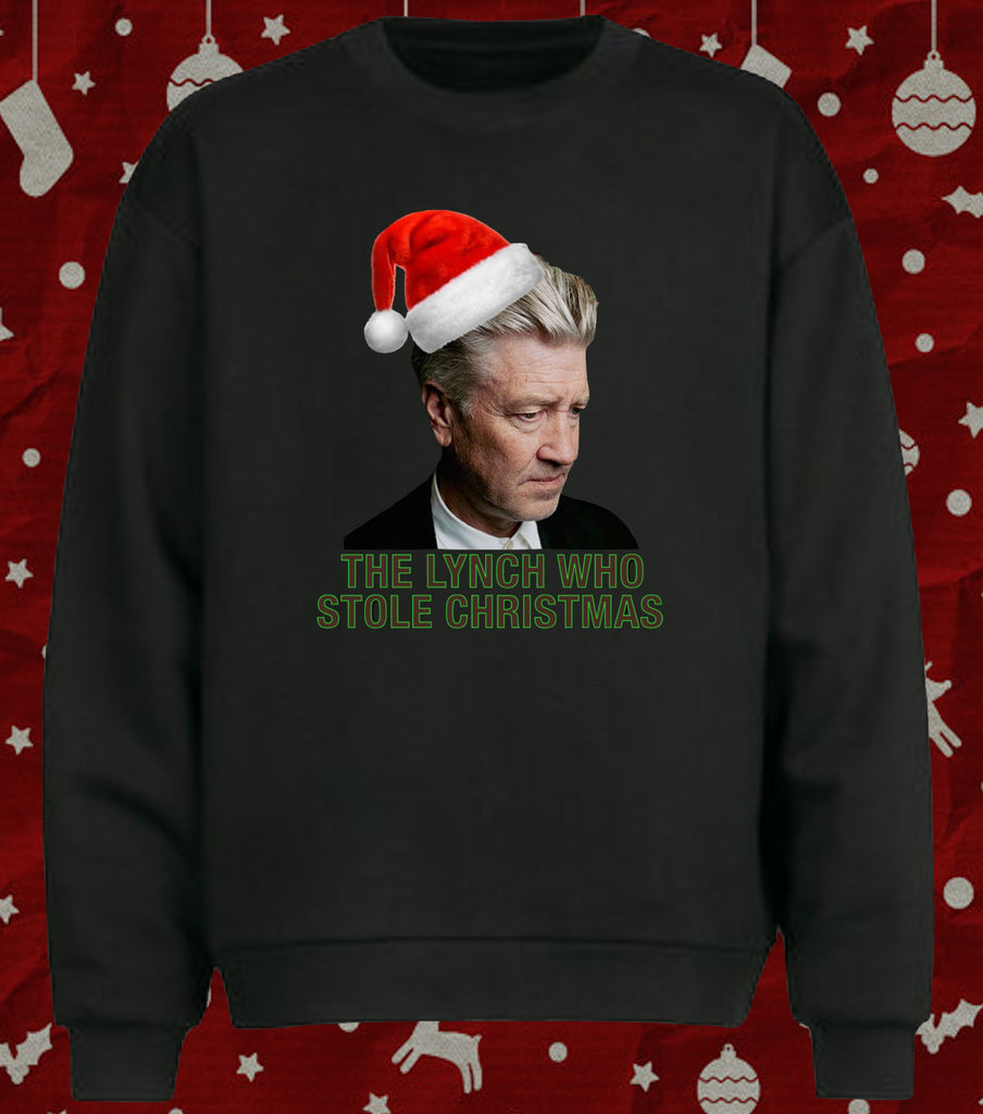 The David Lynch Who Stole Christmas Twin Peaks Christmas Sweater Jumper