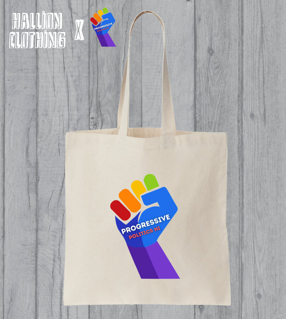 Progressive Politics NI Logo PPNI Cotton Tote Bag