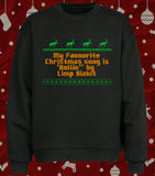 My Favourite Christmas Song is Rollin' by Limp Bizkit Funny Ugly Christmas Jumper