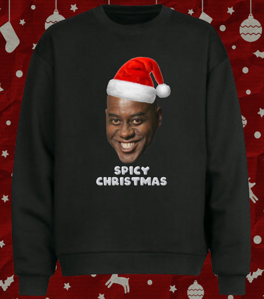 Ainsley Spicy Christmas Meme Funny Xmas Sweater Jumper