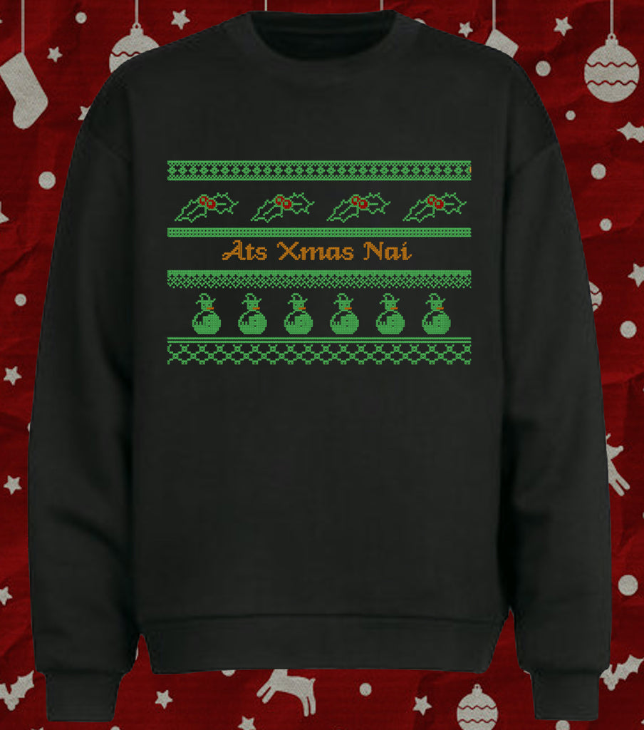 Ats Us Nai Funny Christmas Northern Irish Saying Xmas Sweater Jumper