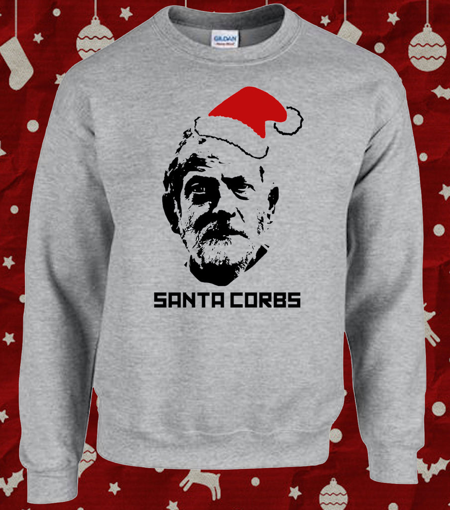 Jeremy Corbyn Christmas Santa Claus Funny Jumper Sweater