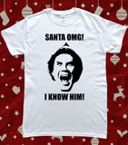 Christmas Buddy The Elf Santa I Know Him T-Shirt