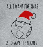 All I Want For Christmas is to Save the Planet Sweater