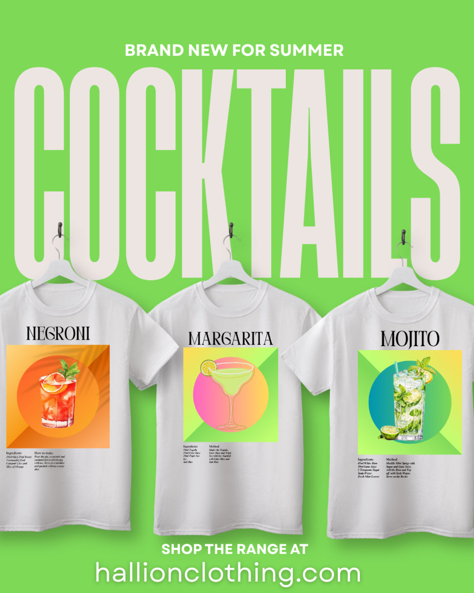 Cocktail Recipe T-Shirts – Graphic Tees for Drink Lovers