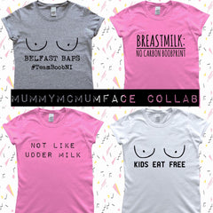 World Breastfeeding Week Slogan T-Shirts