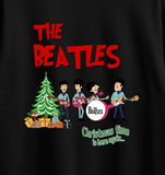 The Beatles Christmas Time is Here Again Cartoon Graphic Christmas Sweater Jumper
