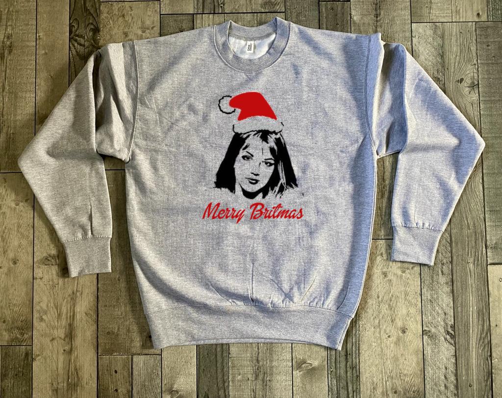 Merry Britmas Britney Spears Christmas Jumper Sweater