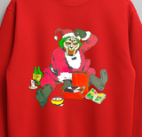 MF Doom Christmas Graphic Unisex Christmas Crew Neck Sweater