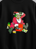 MF Doom Christmas Graphic Unisex Christmas Crew Neck Sweater