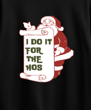 I Do It for the Hos Funny Santa Claus Hip Hop Crew Neck Sweater Jumper