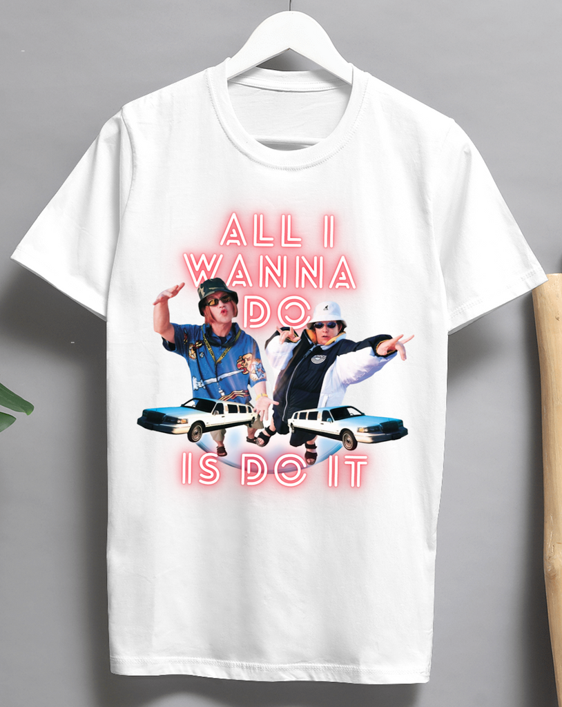 Kevin & Perry Go Large T-Shirt – Funny Ibiza Party Tee | 90s Clubbing Movie Top for Stag Do, Hen Party & Holidays