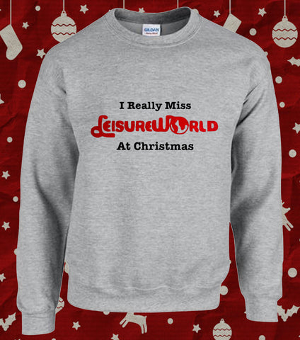 I Miss Leisureworld Belfast Northern Ireland Christmas Sweater Jumper