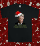 The David Lynch Who Stole Christmas Peaks Funny Unisex Christmas T-Shirt
