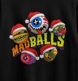 Madballs 1990s Style Retro Grossout Graphic Christmas Crew Neck Sweater Jumper
