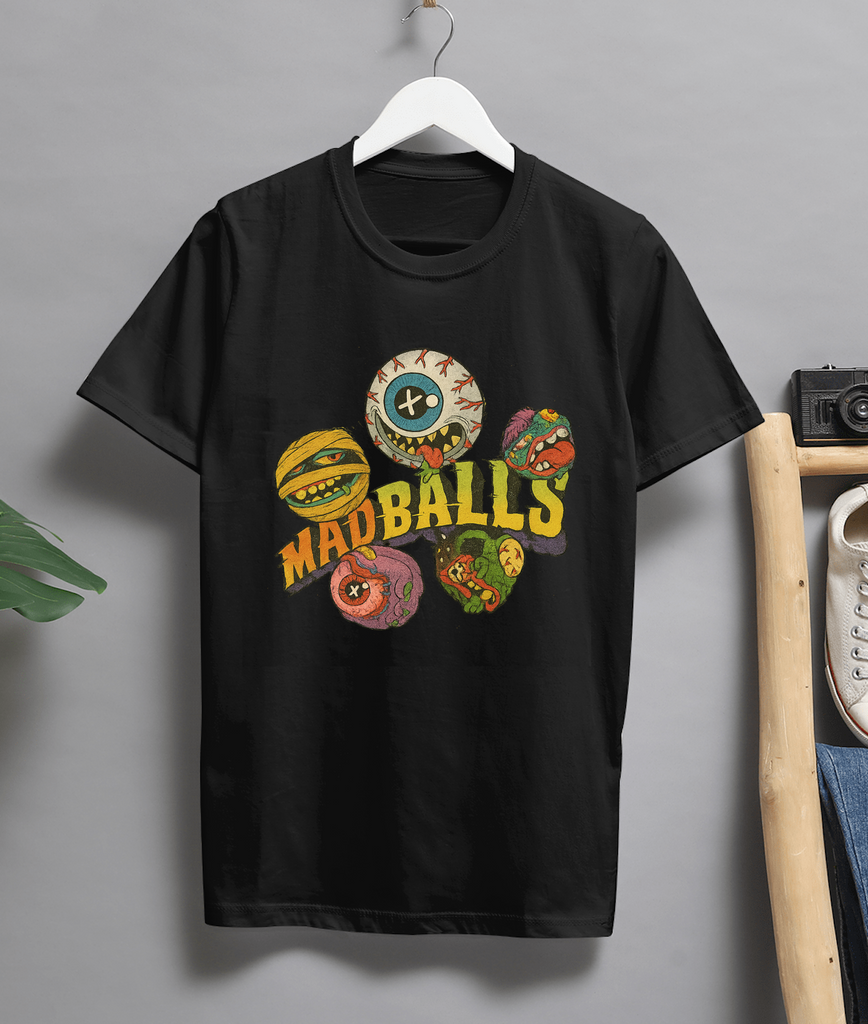 Madballs Retro Horror Graphic T-Shirt Vintage Style 80s 90s Monster Tee