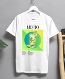 Mojito Cocktail Recipe T-Shirt – Retro Graphic Tee for Bartenders, Mixologists & Mojito Lovers