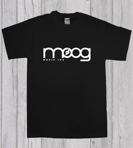 Moog Music Inc Synthhesizer Retro Logo T-Shirt