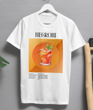Negroni Cocktail Recipe T-Shirt – Retro Graphic Tee for Bartenders, Mixologists & Negroni Lovers
