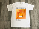 Old Fashioned Whiskey Recipe T-Shirt – Cocktail Graphic Tee for Bartenders, Mixologists & Whiskey Lovers