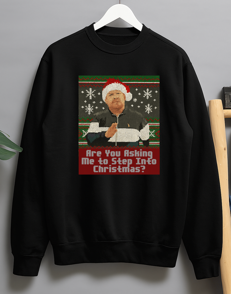 Smithy Step Into Christmas Gavin and Stacey Funny Unisex Christmas Sweater Jumper