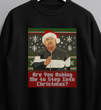 Smithy Step Into Christmas Gavin and Stacey Funny Unisex Christmas Sweater Jumper