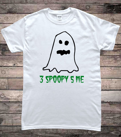 Spoopy 3 Spoopy Ghost Meme Halloween T-Shirt