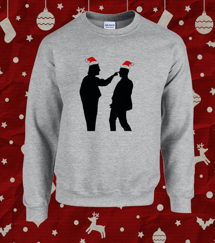 Bottom Rik Mayall Eddie Funny Christmas Sweater Jumper