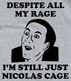 Nicolas Rage Funny Nic Cage T-Shirt