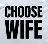 Choose Wife 1980s Hen Party Bridal Party T-Shirt