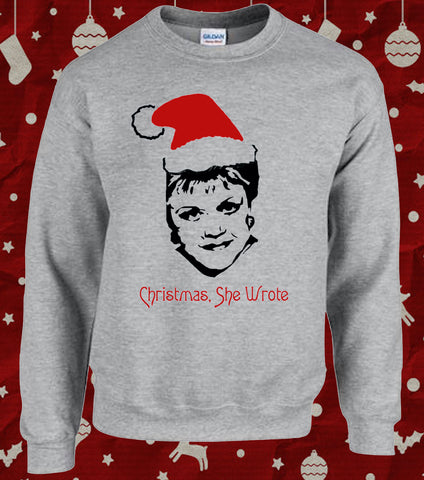 Christmas She Wrote Angela Lansbury Christmas T-Shirt