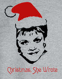 Christmas She Wrote Angela Lansbury Christmas T-Shirt