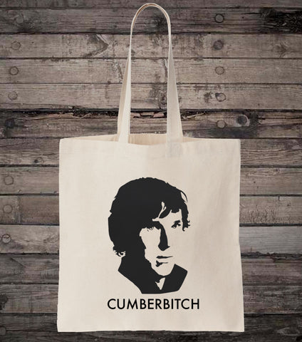 Benedict Cumberbatch Fan Cumberbitch Cotton Shopping Tote Bag
