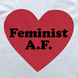 Feminist AF Feminism Slogan T-Shirt