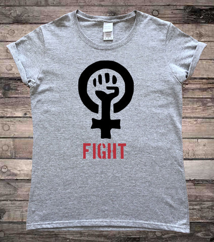 Fight For Womens Rights Equality Feminist T-Shirt