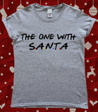 Friends The One With Santa Christmas T-Shirt