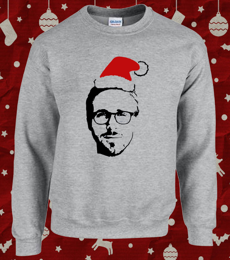 Christmas Ryan Gosling Funny Christmas Sweater Jumper Success