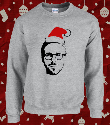 Christmas Ryan Gosling Funny Christmas Sweater Jumper