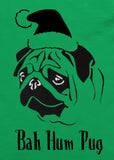 Pug Christmas Hum Pug Funny Dog T-Shirt