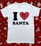 I Love Santa Claus Christmas T-Shirt