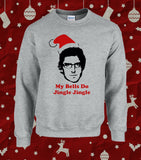 Louis Theroux Jiggle Jiggle Jingle Jingle Funny Christmas Sweater Jumper