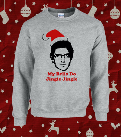 Louis Theroux Jiggle Jiggle Jingle Jingle Funny Christmas Sweater