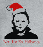 Michael Myers Not Just For Halloween Funny Christmas Jumper
